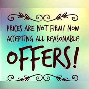 Accepting reasonable offers